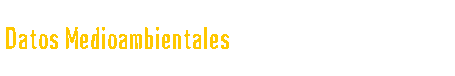  Datos Medioambientales 